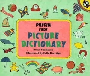 Puffin First Picture Dictionary by Brian Thompson Book