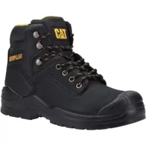 Caterpillar Mens Striver Mid S3 Leather Safety Boots (11 UK) (Black)