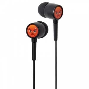 Groov-e EarMOJIs Angry Face Kids Earphones