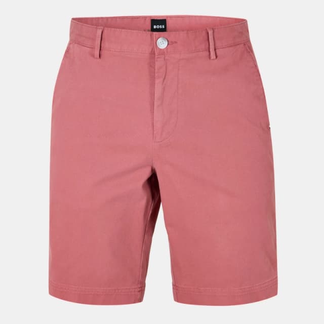 Boss Mens Slice Chino Shorts Open Pink male 44W R