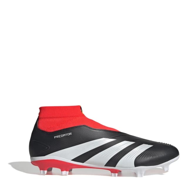 adidas Predator 24 League Laceless Firm Ground Football Boots - Black 10