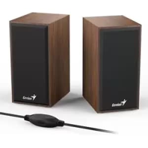 Genius SP-HF180 2-way 6 W Black Wood Wired