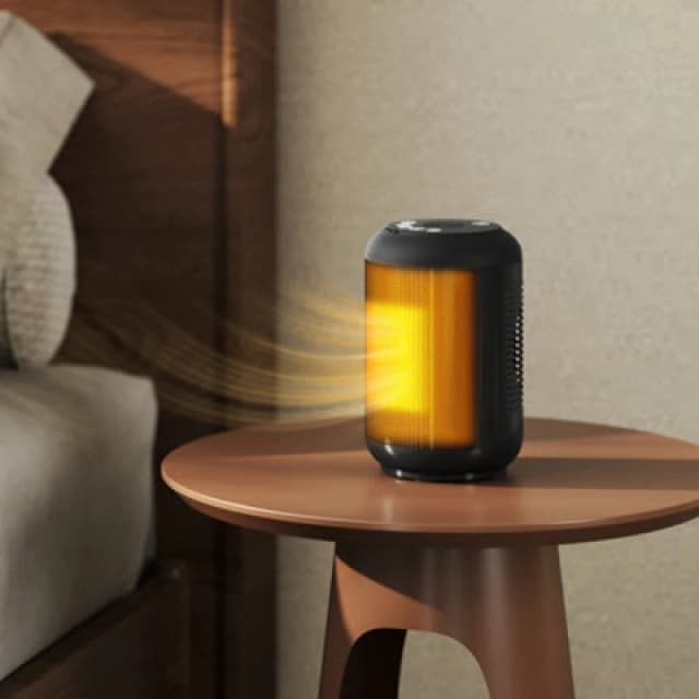 HOMCOM HOMCOM Ceramic Electric Heater, 1500W Fan Space Heater, Black One Size Unisex 5063603530720