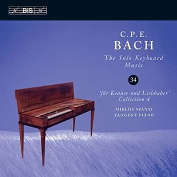 Miklós Spányi - C.P.E. Bach: The Solo Keyboard Music CD