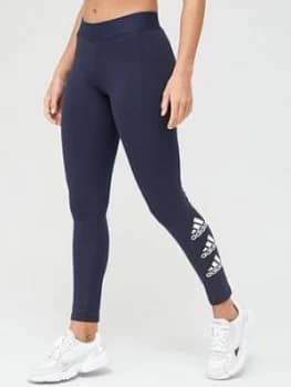 Adidas Stacked Leggings - Navy
