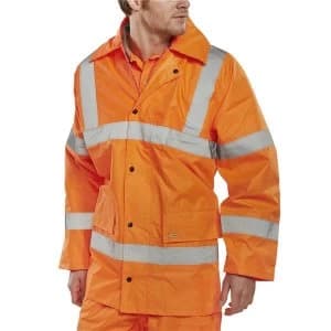 BSeen XXXXL Lightweight Jacket Orange