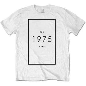 The 1975 - Original Logo Mens Medium T-Shirt - White