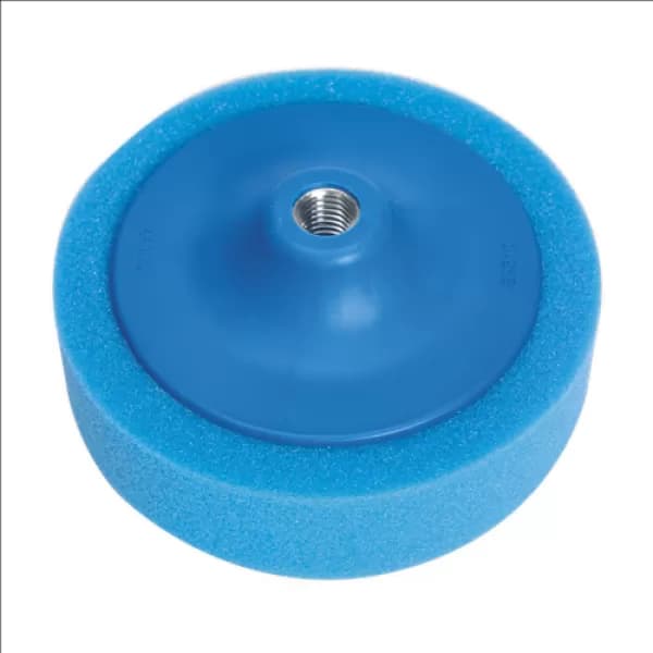 Sealey PTC/CH/5/8-B Buff & Polishing Foam Head Ø150 x 50mm 5/8UNC Blue/Medium