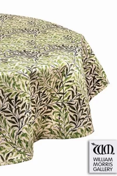 William Morris Willow Boughs Fabric 132x178cm Tablecloth