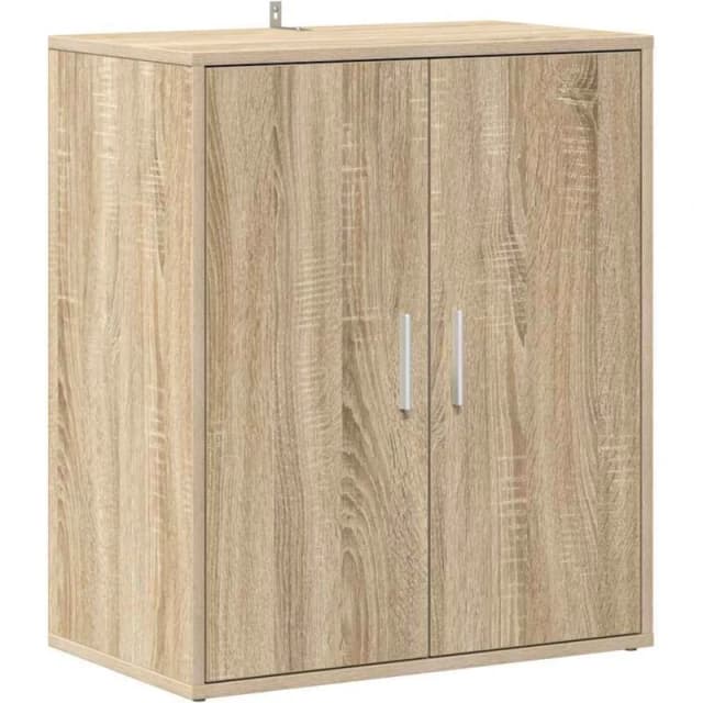 VIDAXL Vidaxl - Shoe Cabinet Sonoma Oak 60x35x70cm Engineered Wood 808921