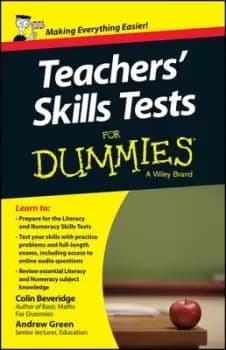 Teachers' skills tests for dummies - Colin Beveridge - Paperback - Used