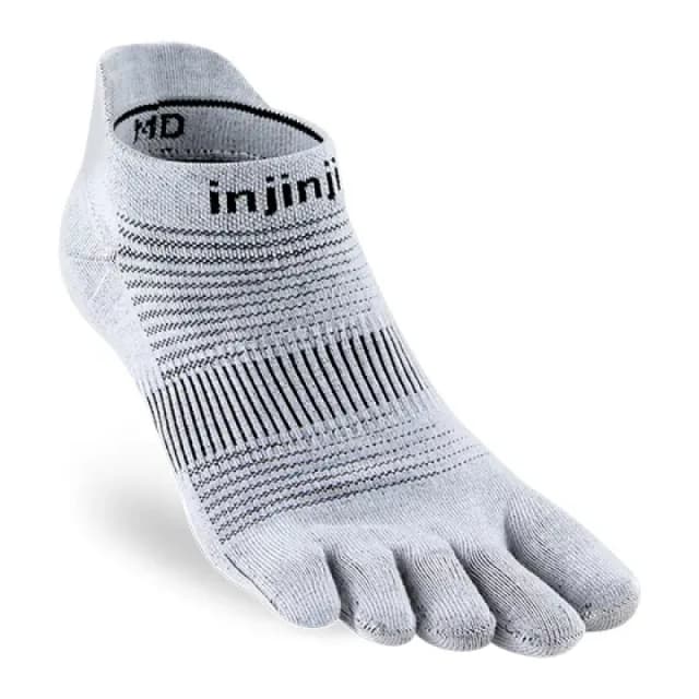 Football Socks Injinji Lightweight No-Show Gris Unisex 44,5/47