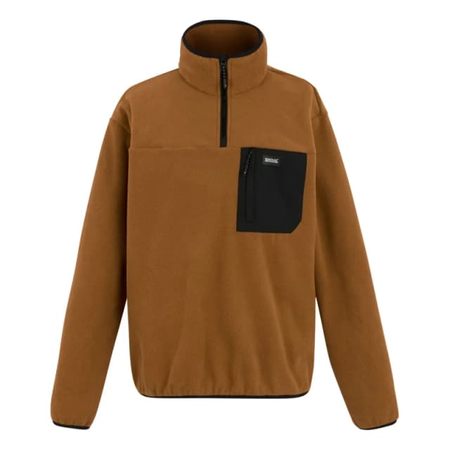 Regatta Regatta Men 'Frankie' Half Zip Fleece in Orange Size: 2X-large Orange XXL Male 5063516105312