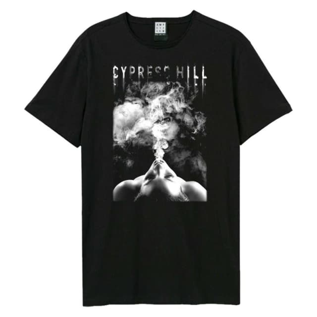 Amplified Amplified Men Smoke Up Cypress Hill T-Shirt in Black Size: X-Small Black XS Male 5063852064496