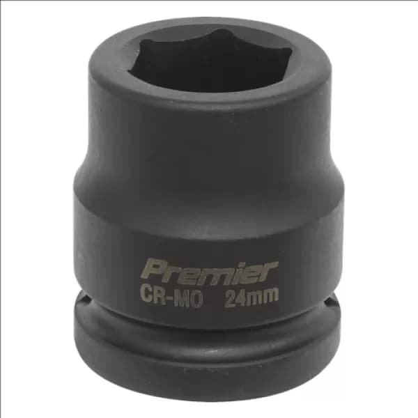 Genuine SEALEY IS3424 Impact Socket 24mm 3/4Sq Drive