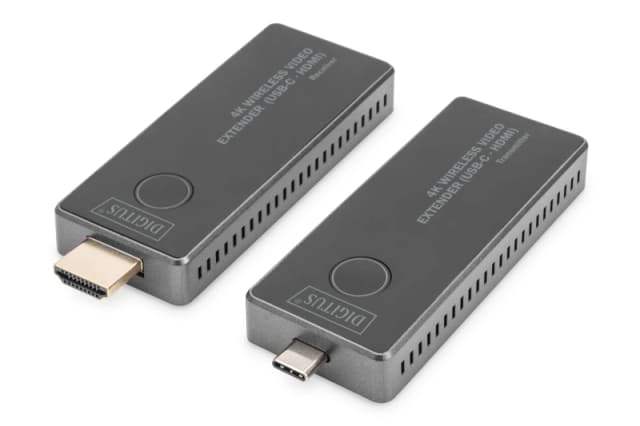 Digitus 4K Wireless Video Extender Set. 30 m (USB-C - HDMI). 4K/30Hz