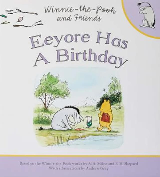 Winnie-the-Pooh Eeyore Has a Birthday Paperback