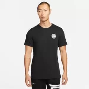 Nike Dri-FIT Mens Basketball T-Shirt - Black