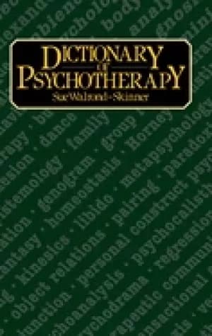 dictionary of psychotherapy