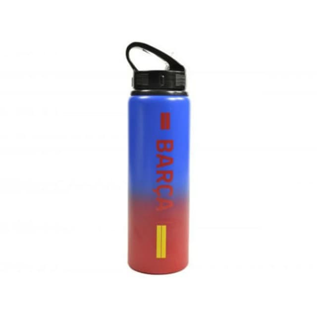 FC Barcelona FC Barcelona Fade Aluminium Water Bottle in Baby Blue Baby Blue One Size Unisex 5063107201393