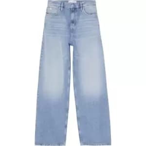 Calvin Klein Jeans High Rise Relaxed - Blue
