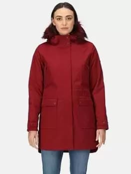 Regatta Sabinka Waterproof Insulated Jacket - Red, Size 24, Women