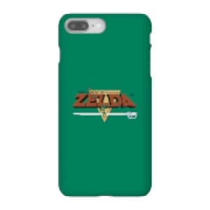 Nintendo The Legend Of Zelda Retro Logo Phone Case - iPhone 8 Plus - Snap Case - Gloss
