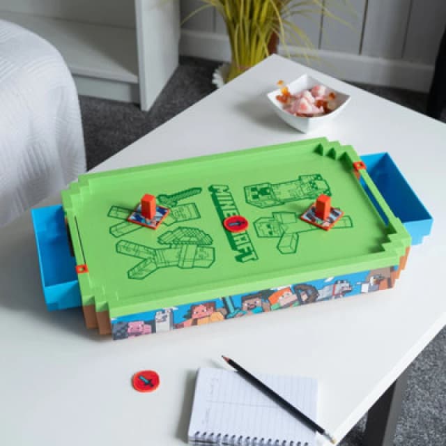 Minecraft The Overworld Arcade Air Hockey Premium 126772