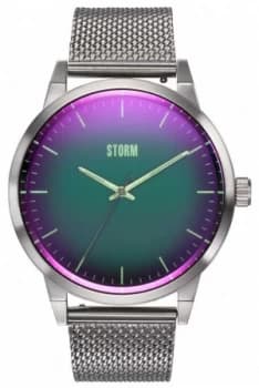 STORM Styro Lazer Green Steel Mesh Bracelet 47487/GN Watch