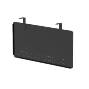 Air Modesty Panel in Black Steel