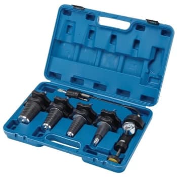 53591 Expert Universal Cooling System Pressure Test Kit (5 Piece) - Draper