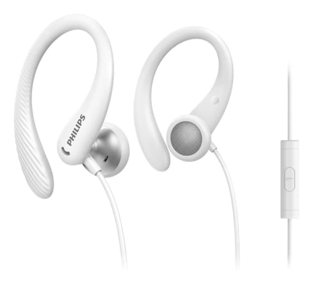 Philips TAA1105WT/00 headphones/headset Wired Ear-hook. In-ear Sports