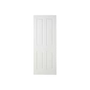 4 Panel Primed Smooth Internal Door H1981mm W610mm