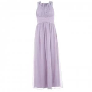 Little Mistress Chiffon Dress - LAVENDER FROST