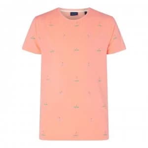 Gant All Over Print T-Shirt - Peach 820