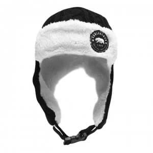 SoulCal Spar Trapper Hat Mens - Black/Cream