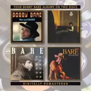 Me and McDill/Sleeper Wherever I Fall/Bare/Down and Dirty Four Bobby Bare Albums On Two Discs by Bobby Bare CD Album
