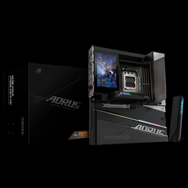 Gigabyte X870E AORUS XTREME X3D AI TOP ATX AMD Ryzen DDR5 WIFI Motherboard - Socket AM5