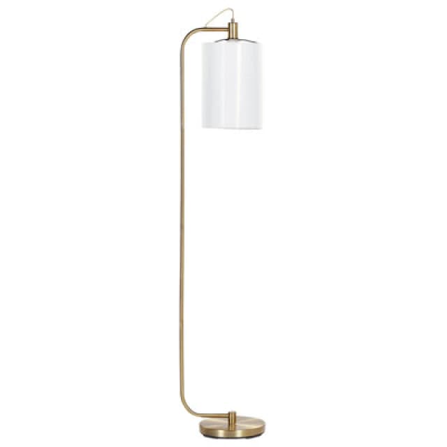 Beliani Floor Lamp Liberia Metal Copper