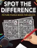 spot the difference picture puzzle book for adults