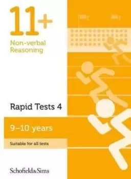 11+ Non-verbal Reasoning Rapid Tests Book 4 Year 5 Ages 9-10 by Schofield & Sims