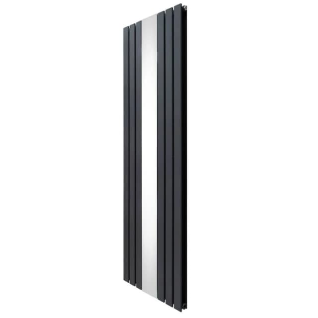 MONSTER-SHOP Flat Panel Radiator With Mirror 1800mm x 565mm Modern Designer 5055986188599