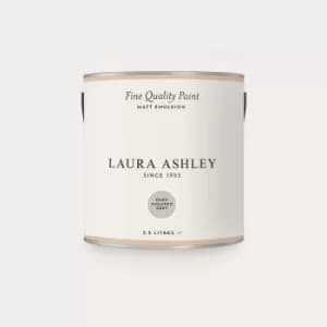 Laura Ashley Matt Emulsion Paint Dark Sugared Grey 2.5L
