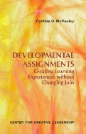 developmental assignments creating learning experiences without changing jo