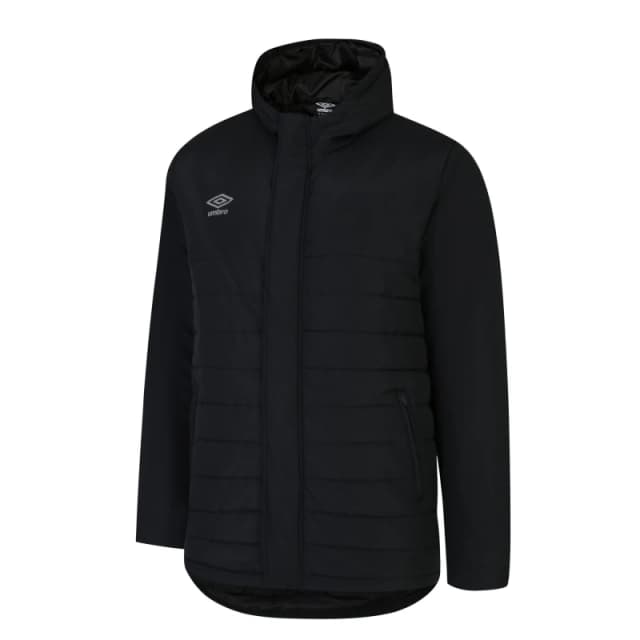 Umbro Umbro Men Bench Padded Jacket in Black Size: Small Black S Male 5063377375022