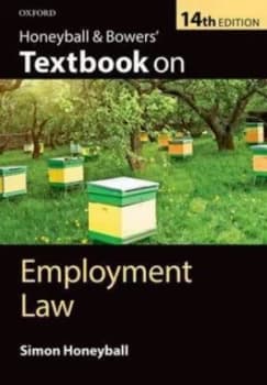 Honeyball and Bowers Textbook on Employment Law by Simon Honeyball Book