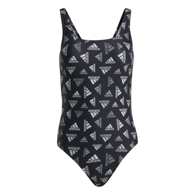 adidas AOP Sportswear Swimsuit - Black 4