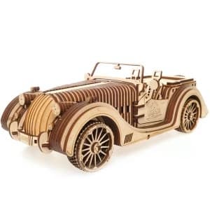 Roadster UGears 3D Wooden Model Kit