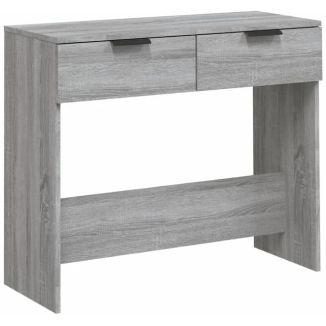 VIDAXL Console Table Grey Sonoma 90x36x75cm Engineered Wood vidaXL 8720287084419