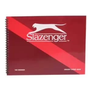 Slazenger Cricket Scorebook - Red